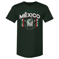 Mexico National Team 500 Level 1923 Premium Tri-Blend T-Shirt Forest Green - FIFA World CUP