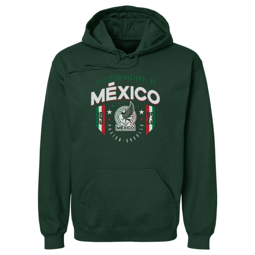 Mexico National Team 500 Level 1923 Pullover Hoodie Forest Green - FIFA World CUP
