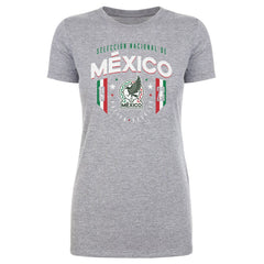 Mexico National Team 500 Level Women's 1923 T-Shirt Heather Gray - FIFA World CUP