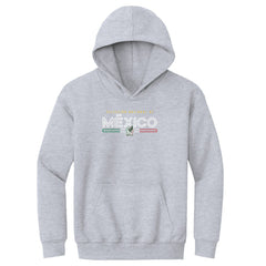 Mexico National Team 500 Level Youth Inline Pullover Hoodie Gray - FIFA World CUP