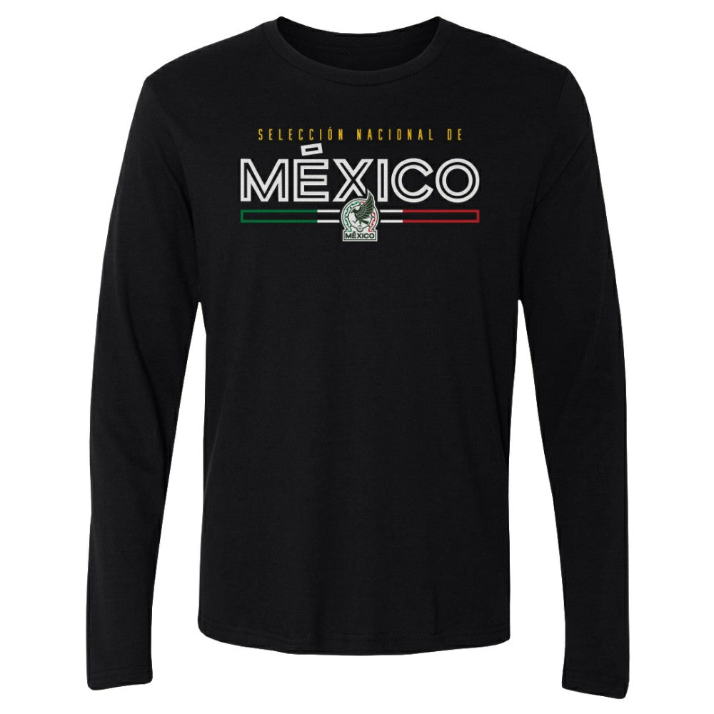Mexico National Team 500 Level Inline Long Sleeve T-Shirt Black - FIFA World CUP