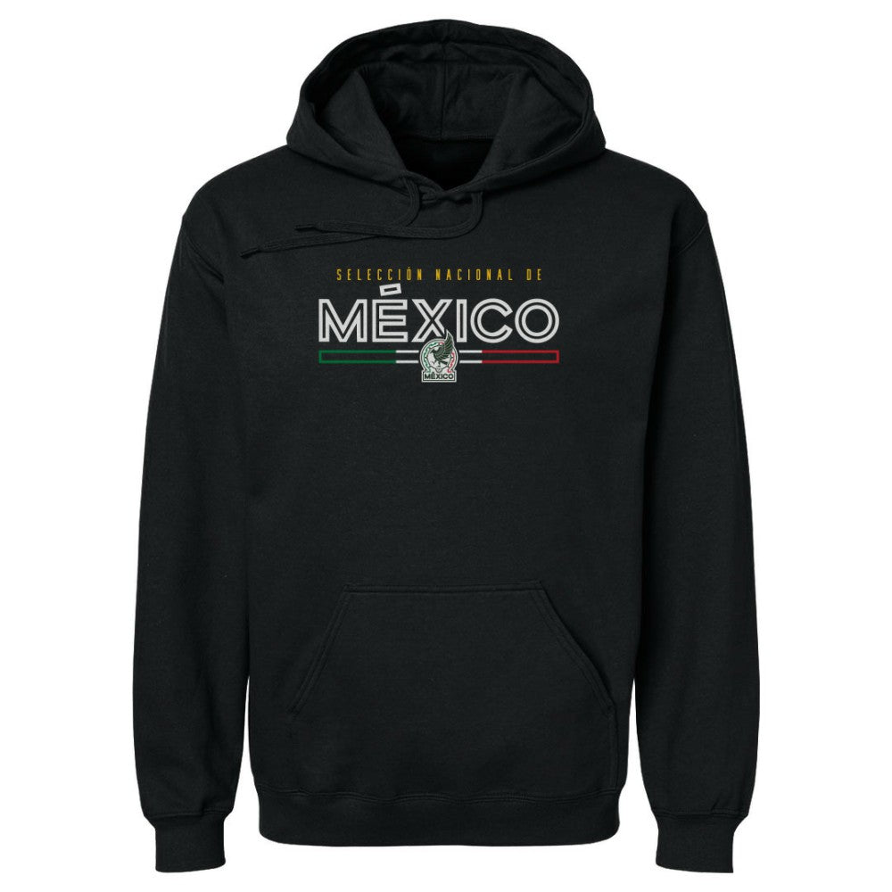Mexico National Team 500 Level Inline Pullover Hoodie Black - FIFA World CUP