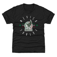 Mexico National Team 500 Level Youth Futbol T-Shirt Black - FIFA World CUP