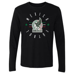 Mexico National Team 500 Level Futbol Long Sleeve T-Shirt Black - FIFA World CUP