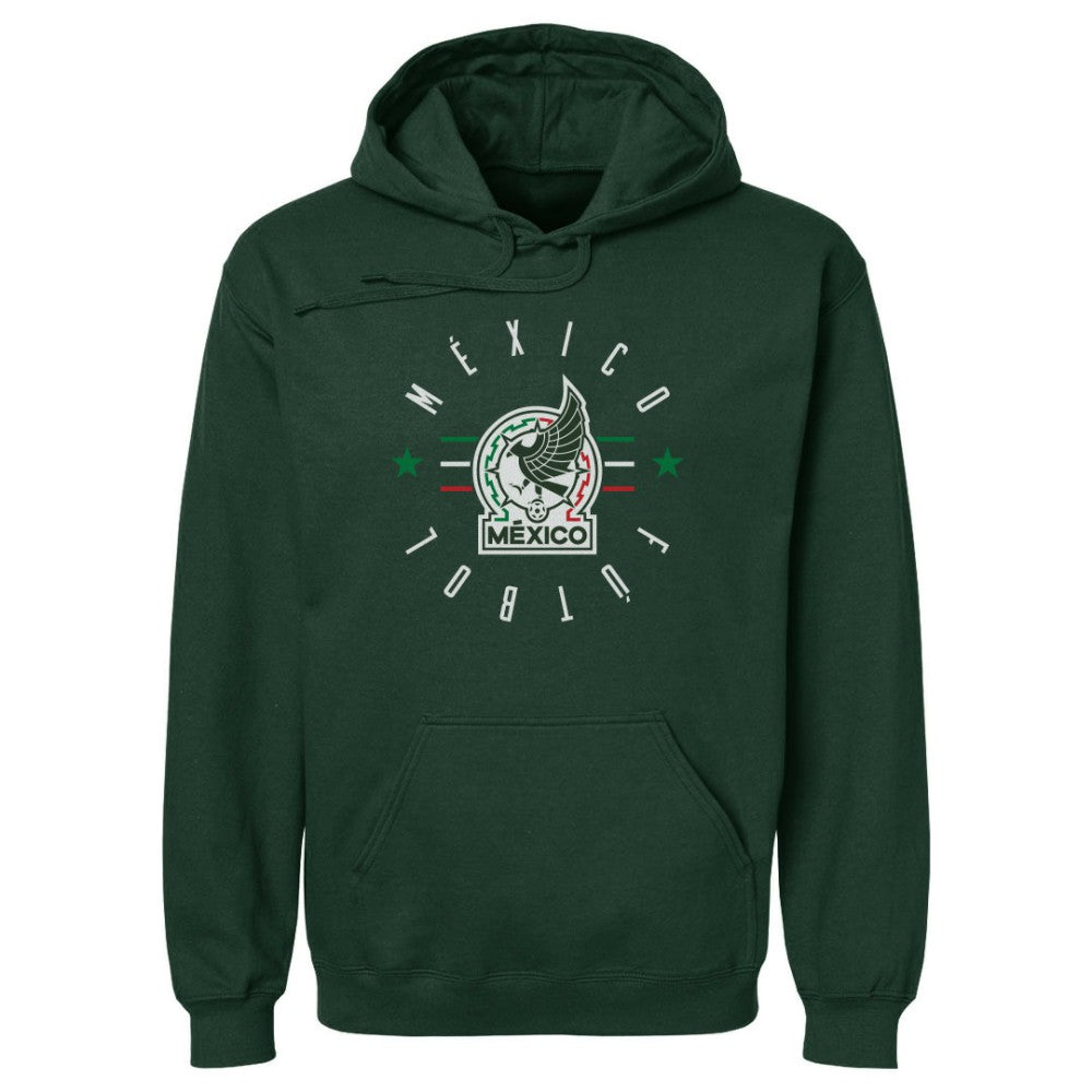 Mexico National Team 500 Level Futbol Pullover Hoodie Forest Green - FIFA World CUP