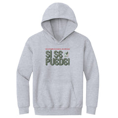 Mexico National Team 500 Level Youth Si Se Puede Inline Bold Pullover Hoodie Gray - FIFA World CUP