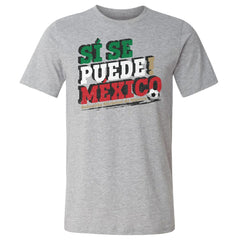 Mexico National Team 500 Level Si Se Puede T-Shirt Heather Gray - FIFA World CUP