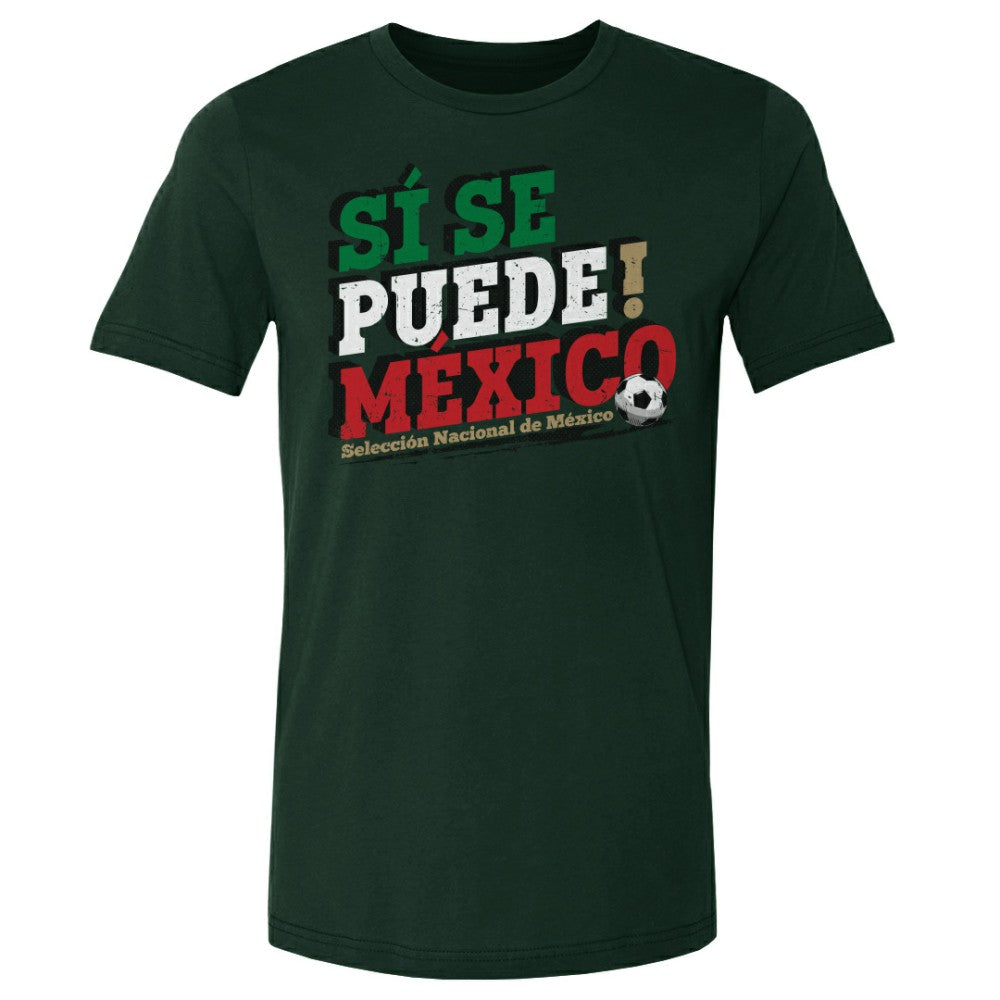 Mexico National Team 500 Level Si Se Puede T-Shirt Forest Green - FIFA World CUP