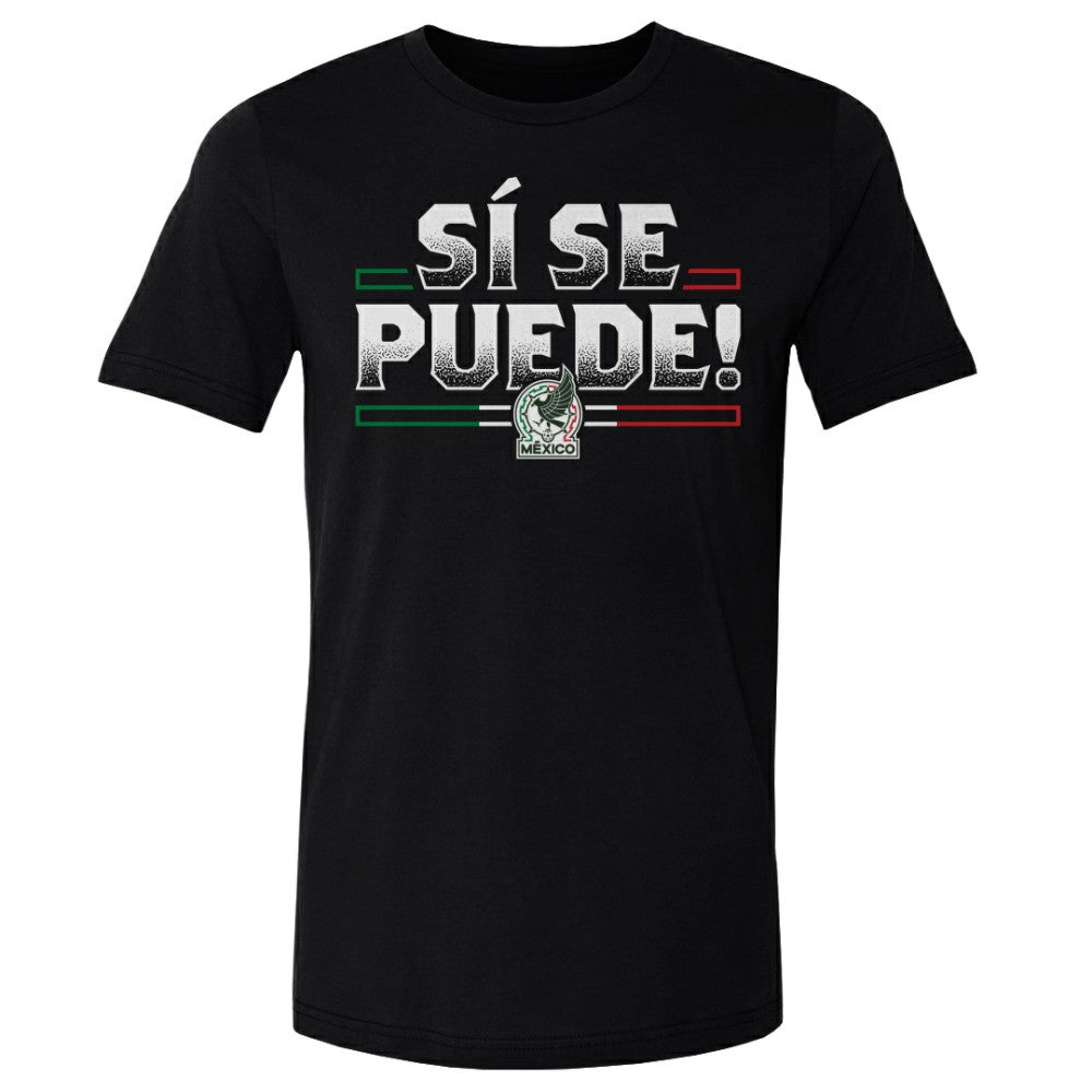 Mexico National Team 500 Level Si Se Puede T-Shirt Black - FIFA World CUP