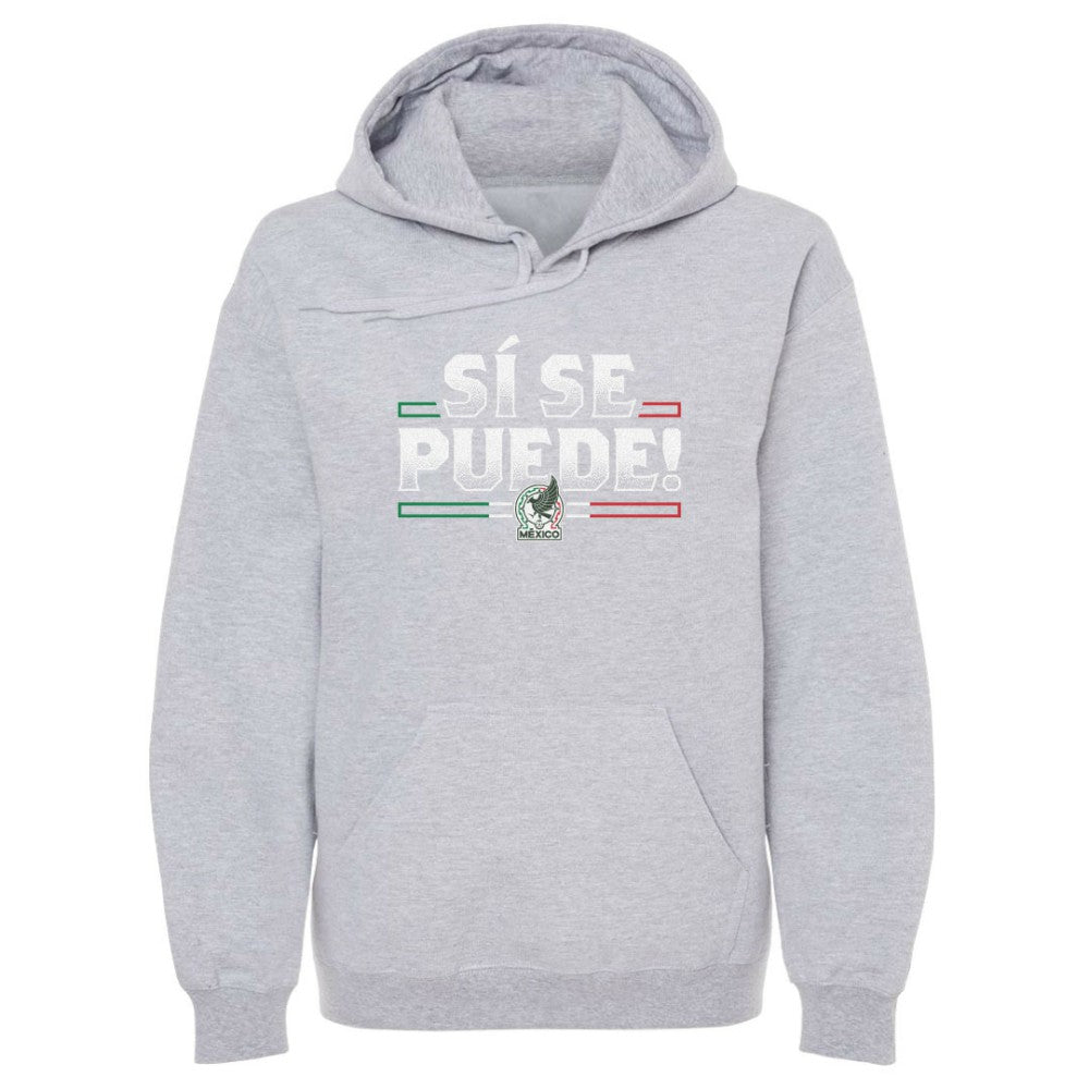 Mexico National Team 500 Level Si Se Puede Pullover Hoodie Gray - FIFA World CUP