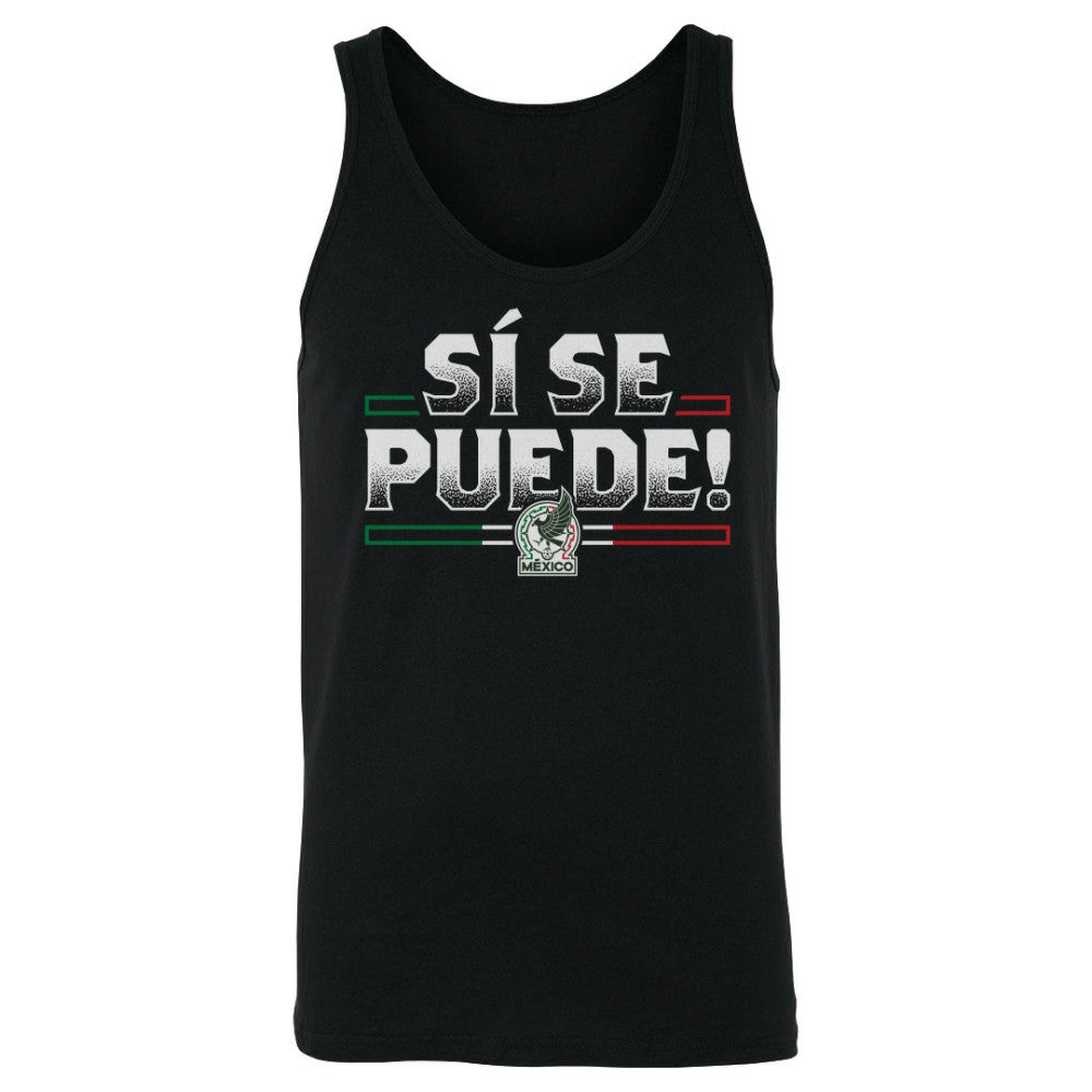 Mexico National Team 500 Level Si Se Puede Tank Top Black - FIFA World CUP