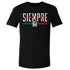 Mexico National Team 500 Level Siempre Contigo Cotton T-Shirt Black - FIFA World CUP