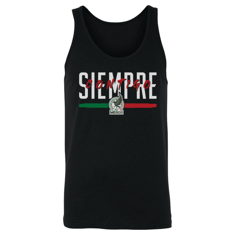 Mexico National Team 500 Level Siempre Contigo Tank Top Black - FIFA World CUP