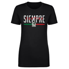 Mexico National Team 500 Level Women's Siempre Contigo T-Shirt Black - FIFA World CUP