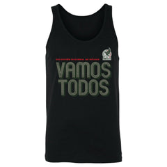 Mexico National Team 500 Level Vamos Todos Inline Bold Tank Top Black - FIFA World CUP