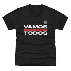 Mexico National Team 500 Level Youth Vamos Todos T-Shirt Black - FIFA World CUP