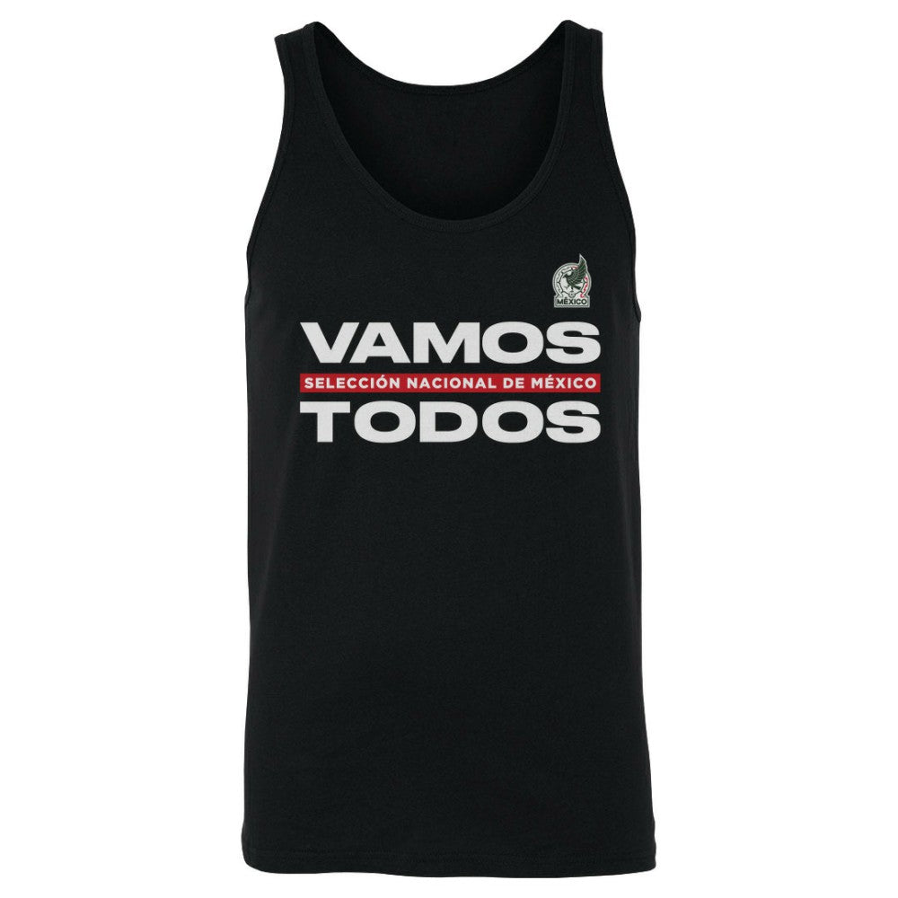 Mexico National Team 500 Level Vamos Todos Tank Top Black - FIFA World CUP