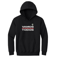 Mexico National Team 500 Level Youth Vamos Todos Pullover Hoodie Black - FIFA World CUP