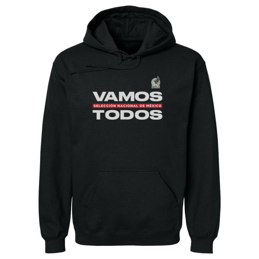 Mexico National Team 500 Level Vamos Todos Pullover Hoodie Black - FIFA World CUP