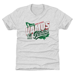 Mexico National Team 500 Level Youth Vamos Todos Country T-Shirt Gray - FIFA World CUP