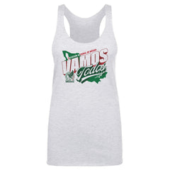 Mexico National Team 500 Level Women's Vamos Todos Country Tri-Blend Tank Top Gray - FIFA World CUP