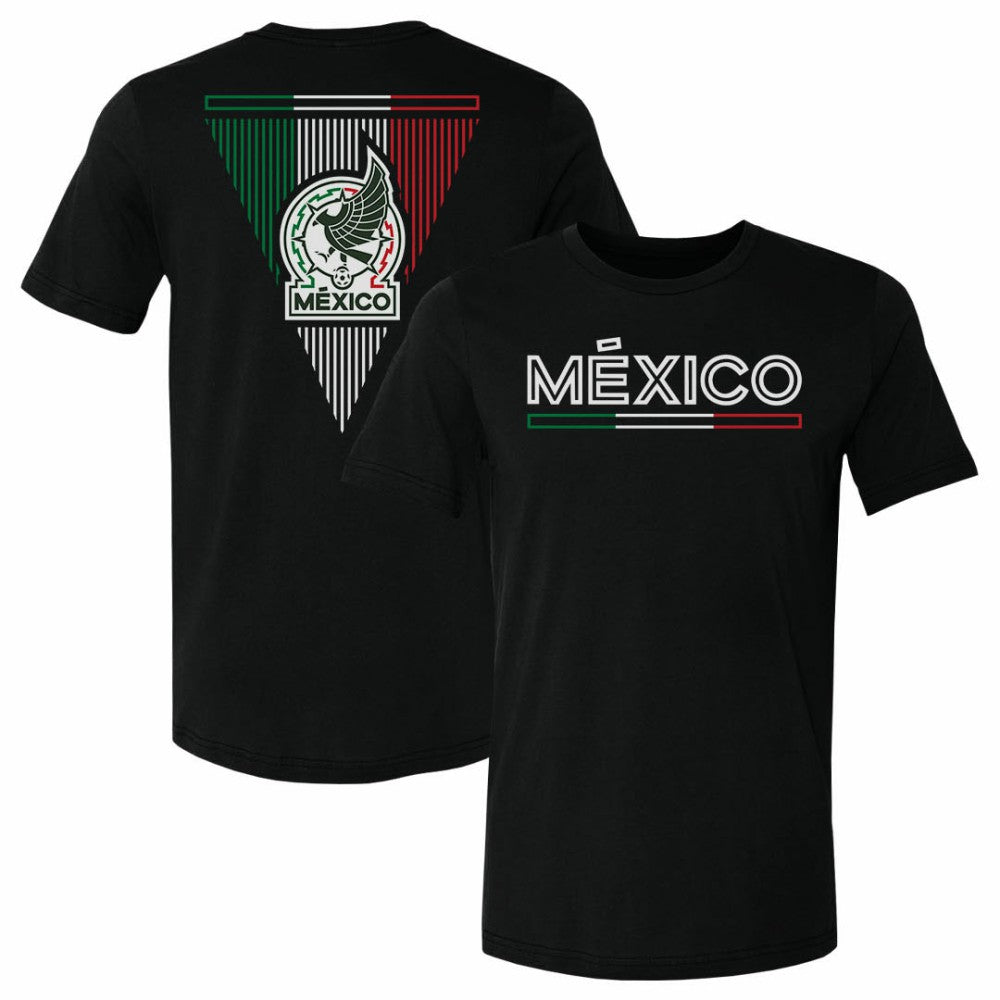 Mexico National Team 500 Level Inline F&B T-Shirt Black - FIFA World CUP