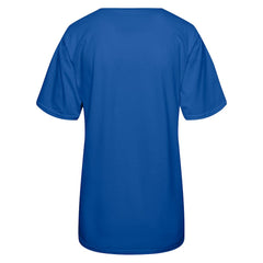 Dallas Cowboys Cheerleaders Women's Sweetheart Boots T-Shirt Royal | NFL