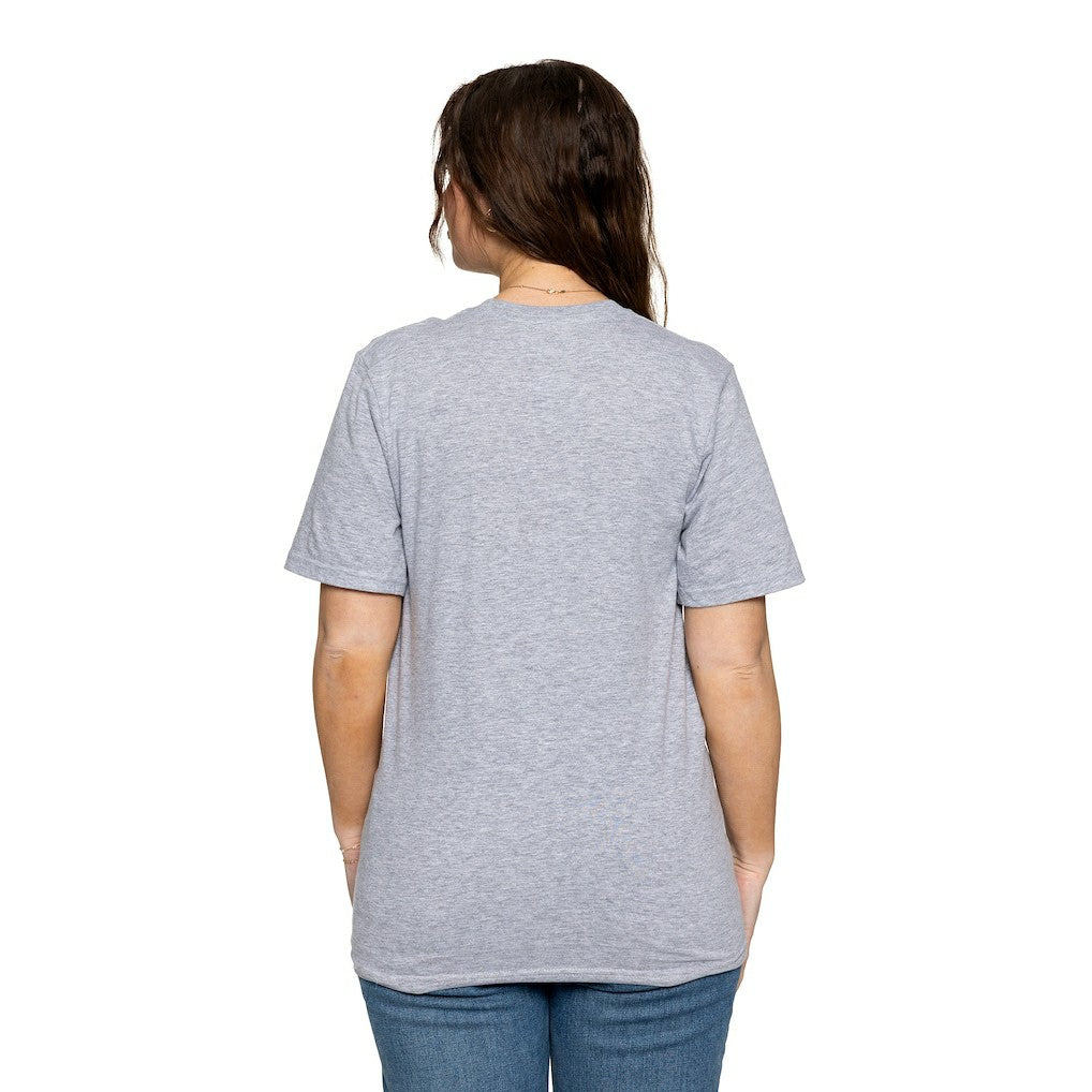 Dallas Cowboys Cheerleaders Women's Sweetheart Bow T-Shirt Gray | NFL