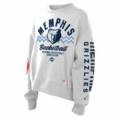 Memphis Grizzlies Women's 2025/26 City Edition Sweatshirt White - NBA