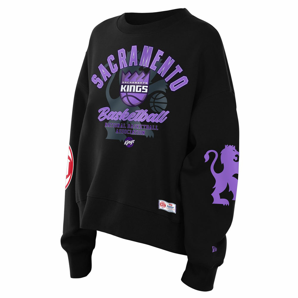 Sacramento Kings Women's 2025/26 City Edition Sweatshirt Black - NBA