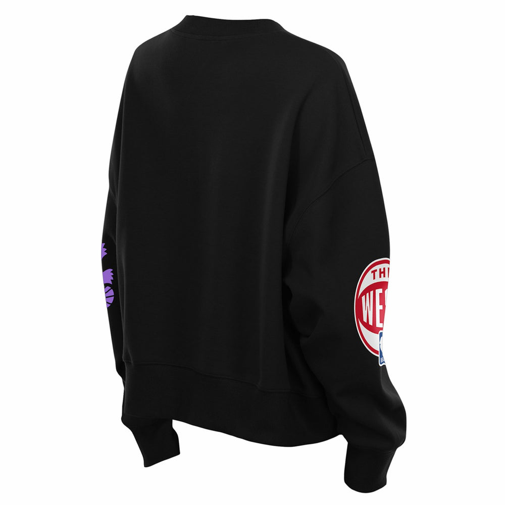 Sacramento Kings Women's 2025/26 City Edition Sweatshirt Black - NBA