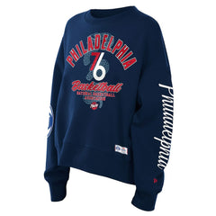 Philadelphia 76ers Women's 2025/26 City Edition Sweatshirt Navy - NBA