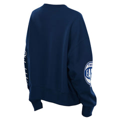 Philadelphia 76ers Women's 2025/26 City Edition Sweatshirt Navy - NBA