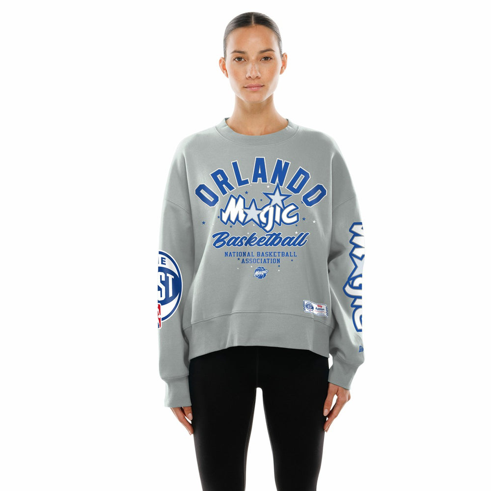 Orlando Magic Women's 2025/26 City Edition Sweatshirt Silver - NBA
