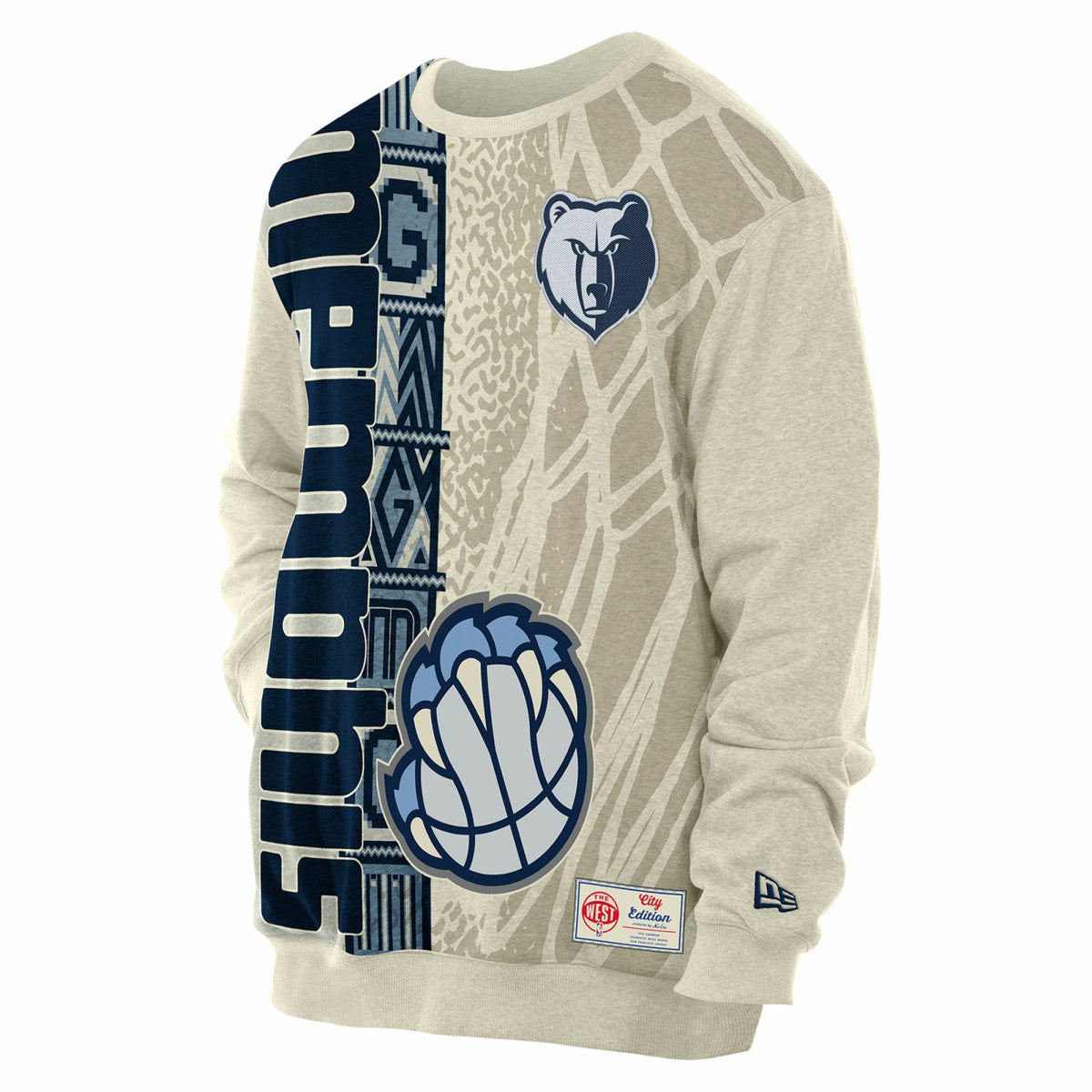 Memphis Grizzlies 2025/26 City Edition Sweatshirt Tan - NBA