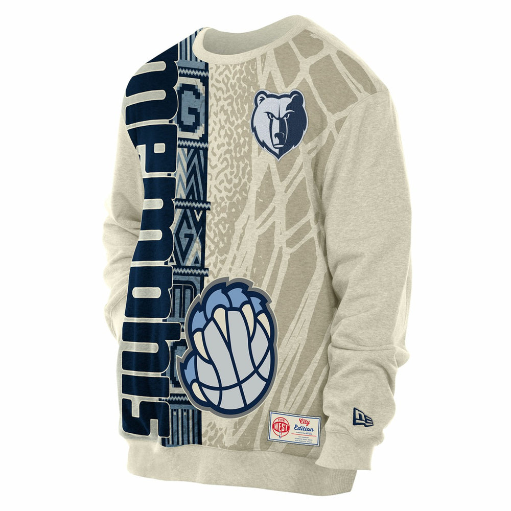 Memphis Grizzlies 2025/26 City Edition Sweatshirt Tan - NBA