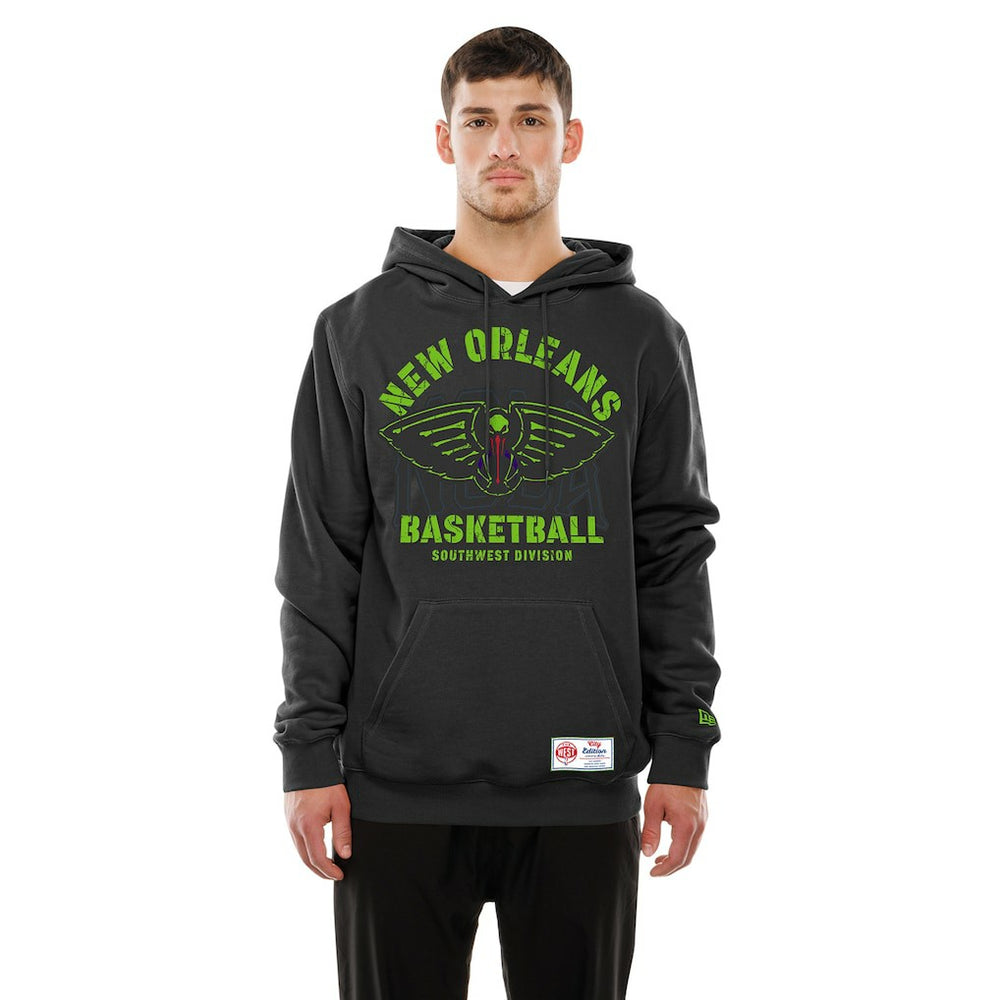 New Orleans Pelicans 2025/26 City Edition Fleece Hoodie Black - NBA