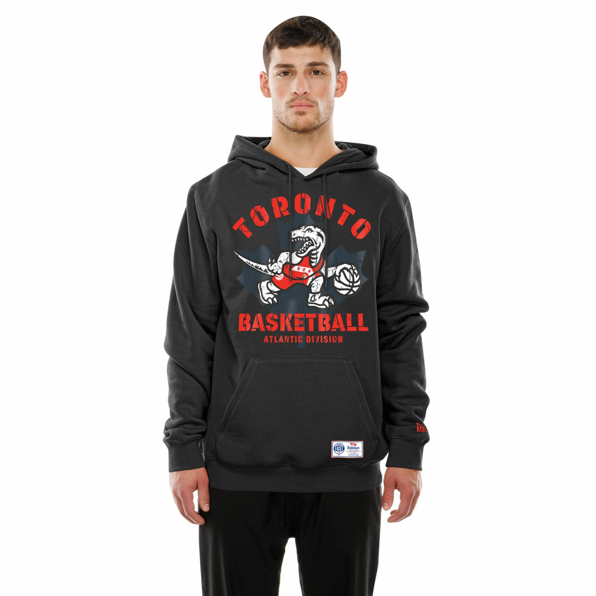 Toronto Raptors 2025/26 City Edition Fleece Hoodie Black - NBA
