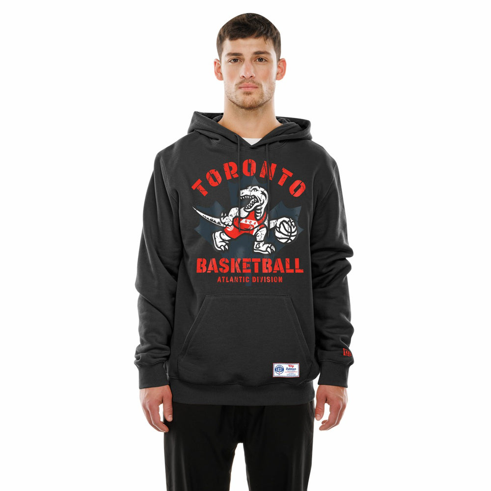 Toronto Raptors 2025/26 City Edition Fleece Hoodie Black - NBA