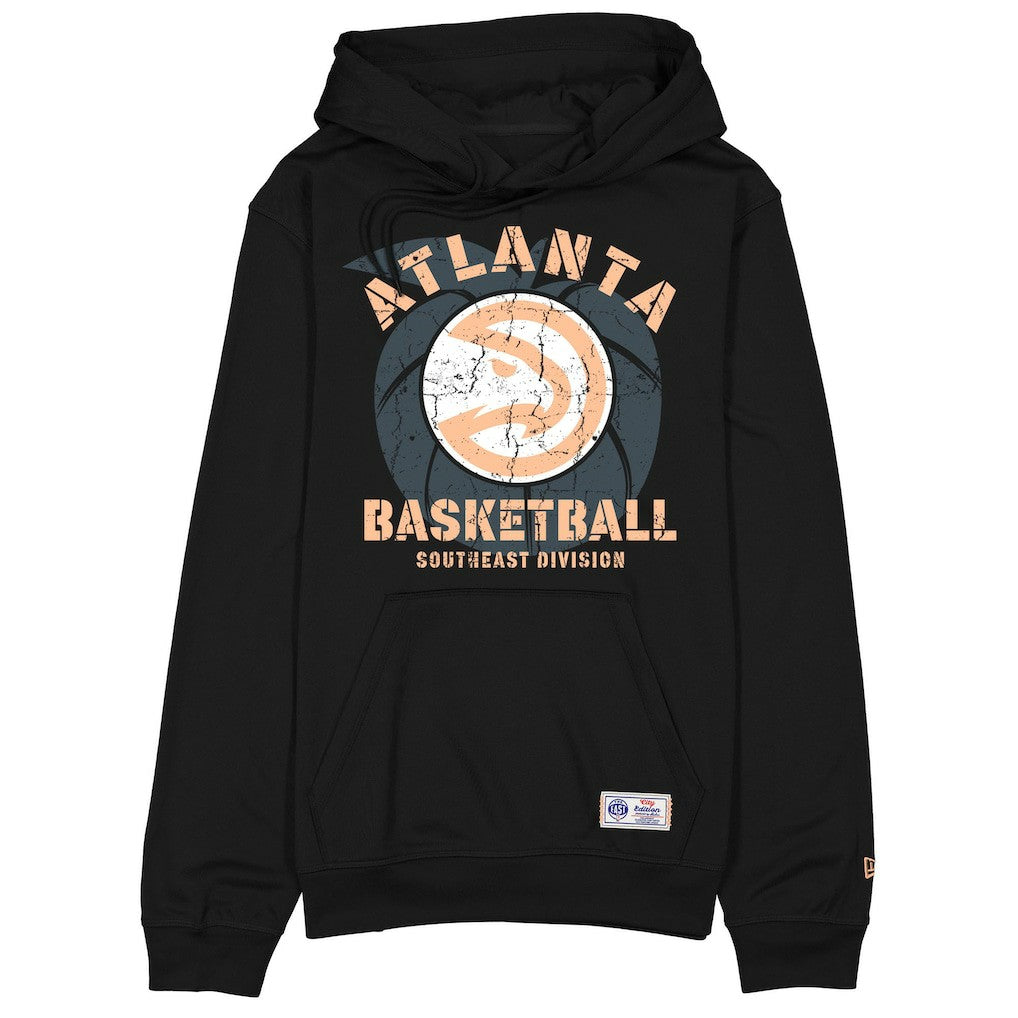 Atlanta Hawks 2025/26 City Edition Fleece Hoodie Black - NBA