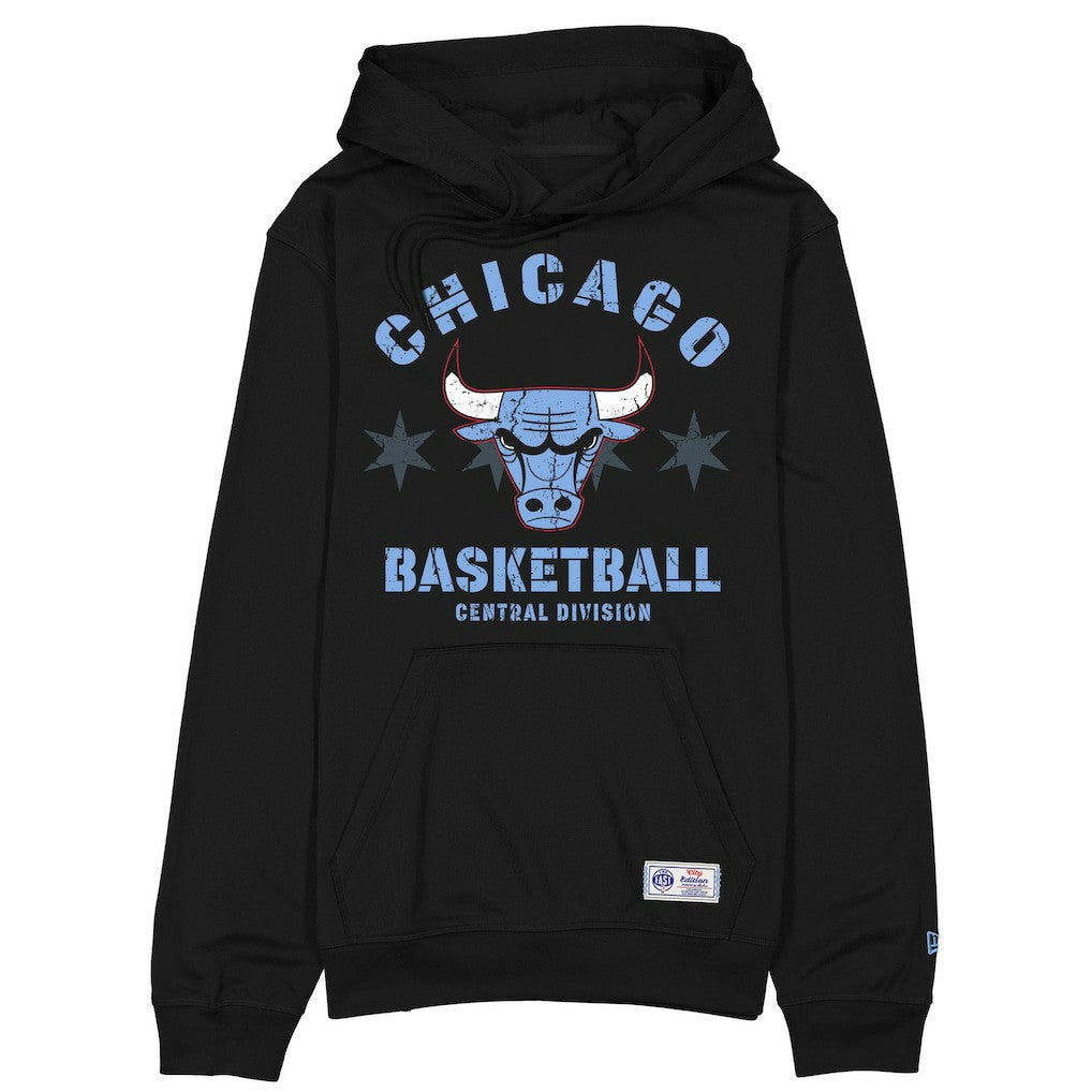 Chicago Bulls 2025/26 City Edition Fleece Hoodie Black - NBA