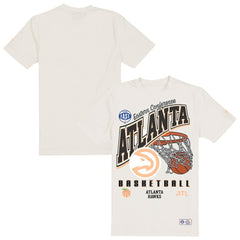 Atlanta Hawks Oversized City Edition Remix Vintage T-Shirt Cream - NBA