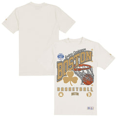 Boston Celtics Oversized City Edition Remix Vintage T-Shirt Cream - NBA