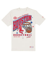 Houston Rockets Oversized City Edition Remix Vintage T-Shirt Cream - NBA