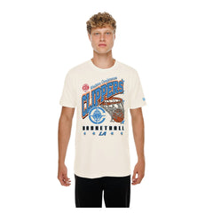 LA Clippers Oversized City Edition Remix Vintage T-Shirt Cream - NBA