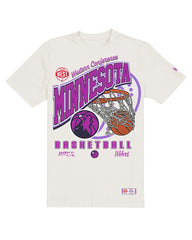 Minnesota Timberwolves Oversized City Edition Remix Vintage T-Shirt Cream - NBA
