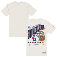 Philadelphia 76ers Oversized City Edition Remix Vintage T-Shirt Cream - NBA