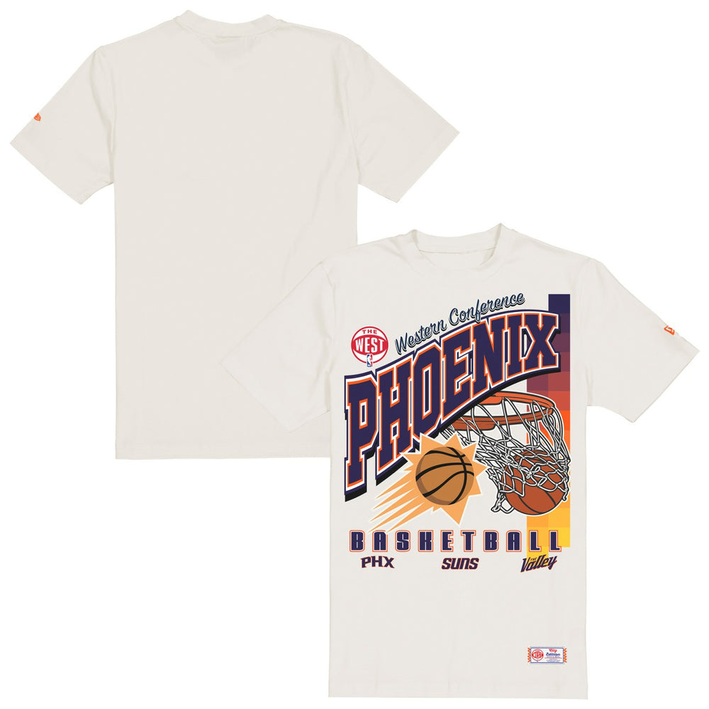 Phoenix Suns Oversized City Edition Remix Vintage T-Shirt Cream - NBA