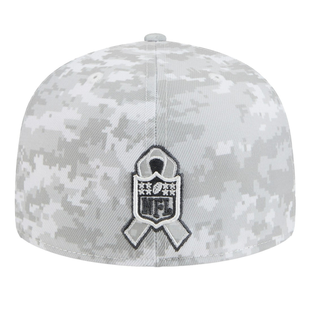 New York Jets New Era 2025 Salute to Service Fan Pack 59FIFTY Fitted Hat White | NFL