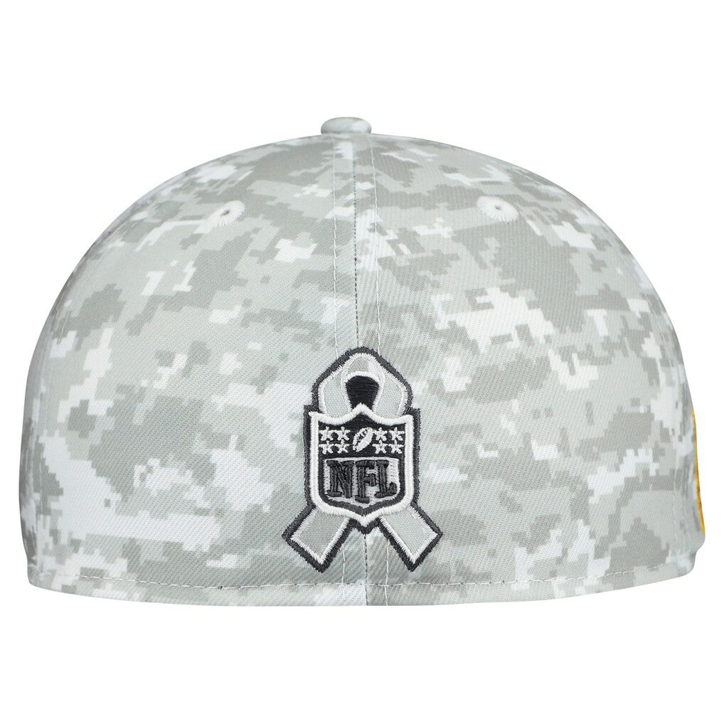 Miami Dolphins New Era 2025 Salute to Service Fan Pack 59FIFTY Fitted Hat White | NFL
